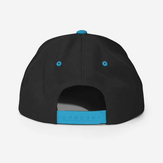 Snapback - Fenvex – Noir & Bleu turquoise