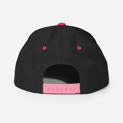 Snapback - Bobo – Noir & Rose fluo