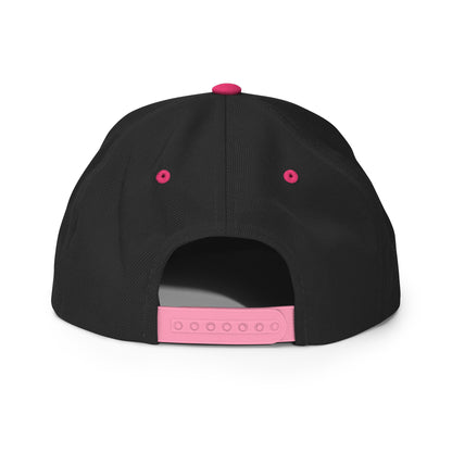 Snapback | BOBO | Black & Neon Pink
