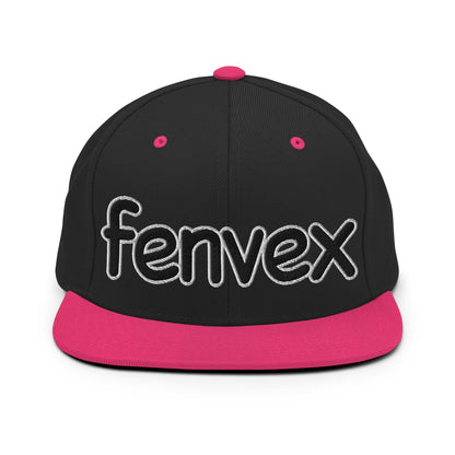 Snapback | fenvex | Black & Neon Pink