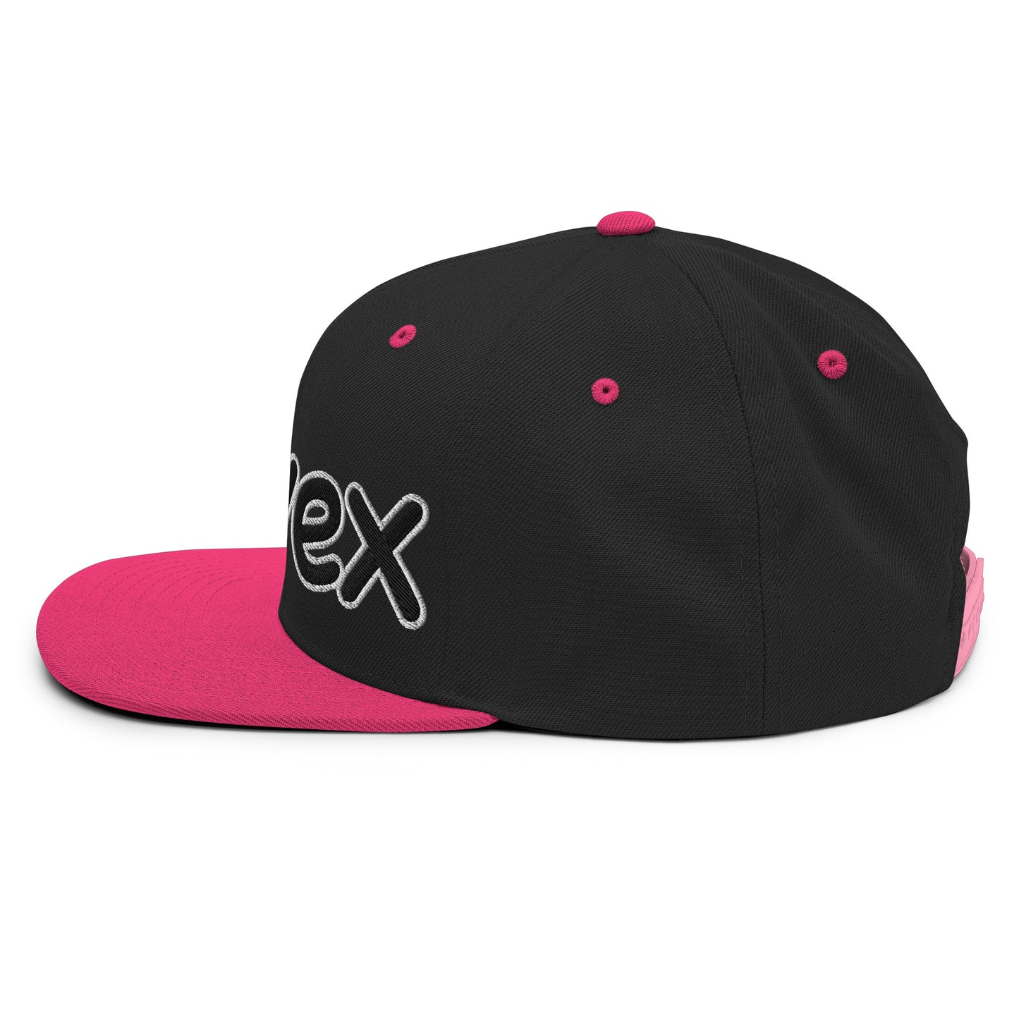 Snapback | fenvex | Black & Neon Pink