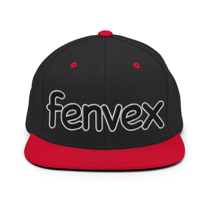 Snapback | Fenvex | Noir & Rouge