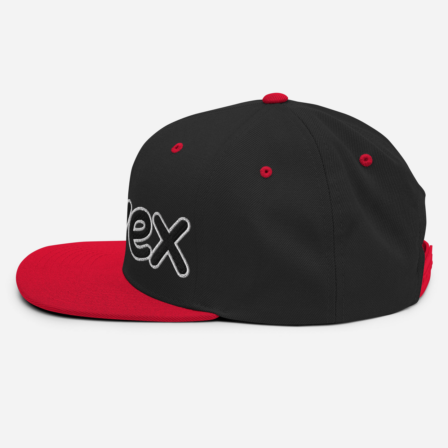 Snapback - Fenvex – Noir & Rouge