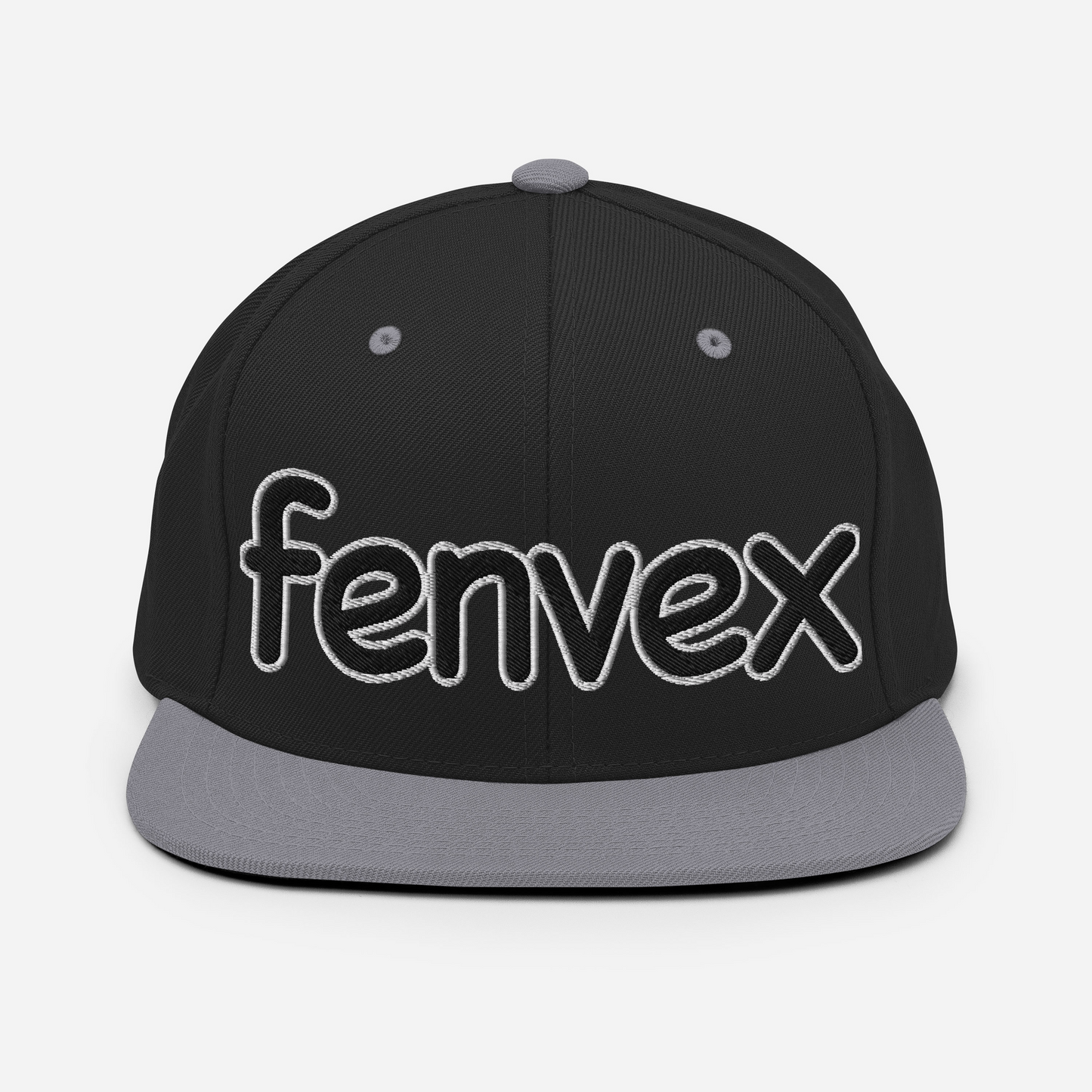 Snapback - Fenvex – Noir & Silver