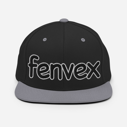 Snapback - Fenvex – Noir & Silver
