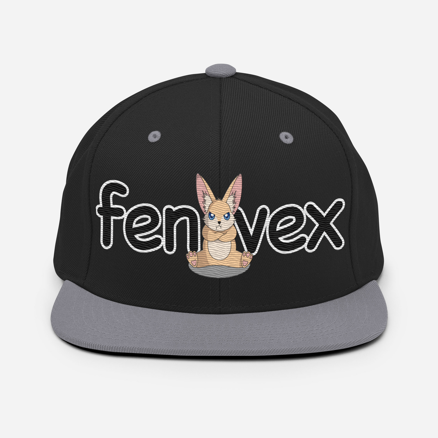 Snapback - Bobo – Noir & Silver