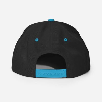 Snapback - Fenvex – Noir & Bleu turquoise