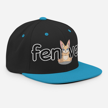 Snapback - Bobo – Noir & Bleu turquoise