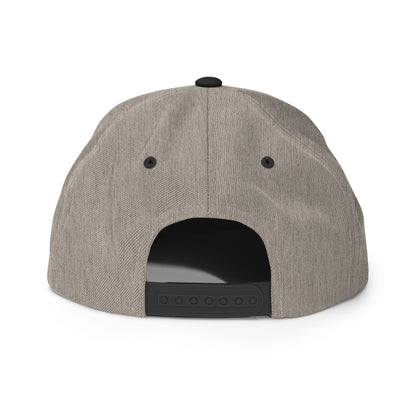 Snapback | Bobo | Gris chiné & Noir