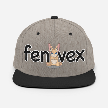 Snapback - Bobo – Gris chiné & Noir