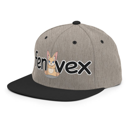 Snapback | Bobo | Gris chiné & Noir