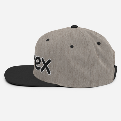 Snapback - Fenvex – Gris chiné & Noir