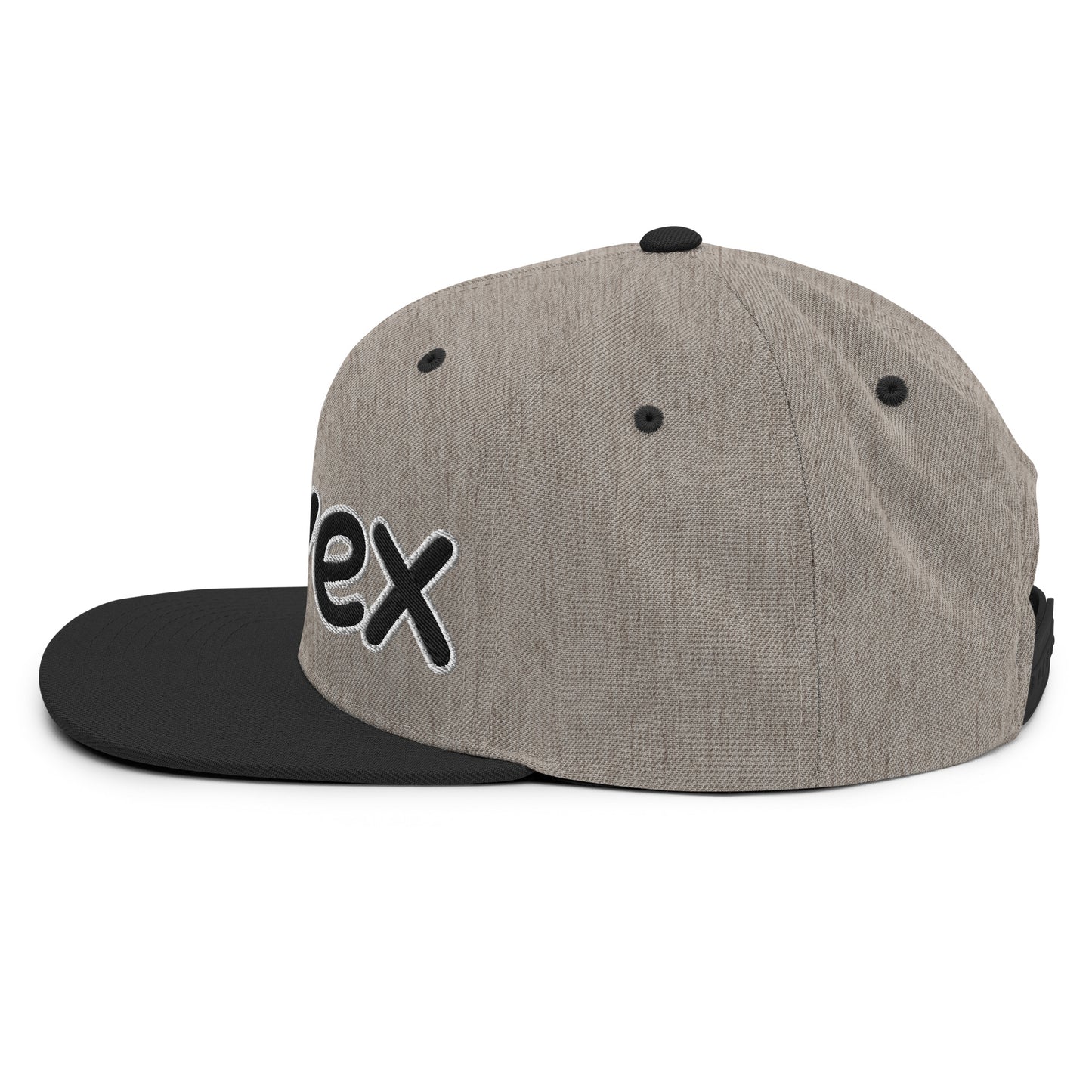 Snapback | Fenvex | Gris chiné & Noir