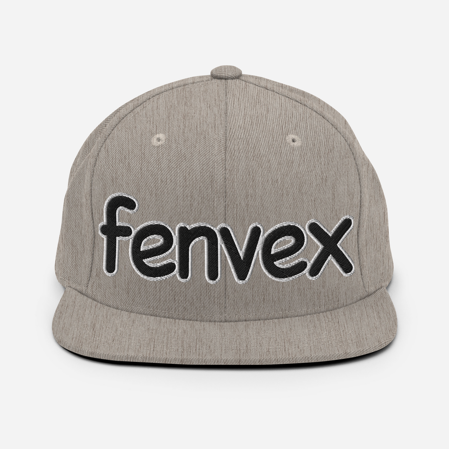Snapback - Fenvex – Gris chiné