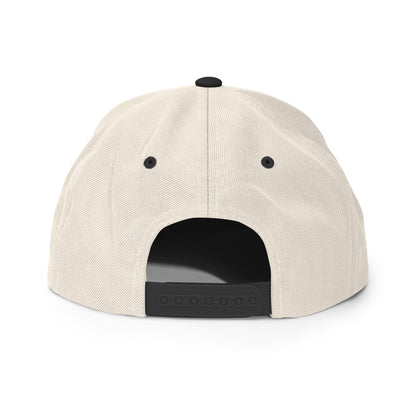 Snapback | Bobo | Linen & Black