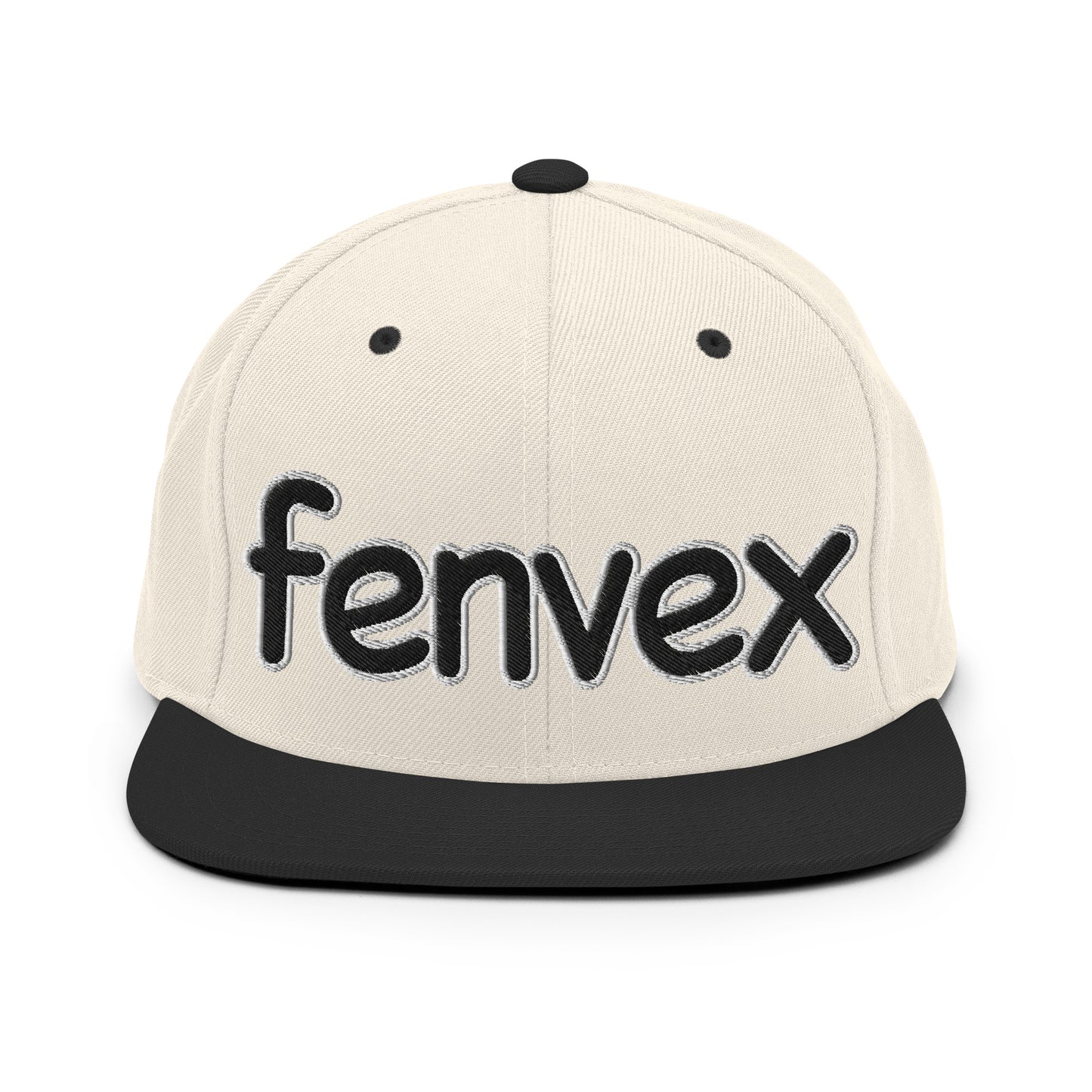 Snapback | Fenvex | Linen & Black