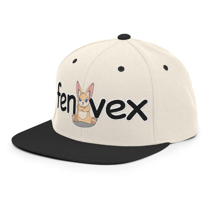 Snapback | Bobo | Linen & Black
