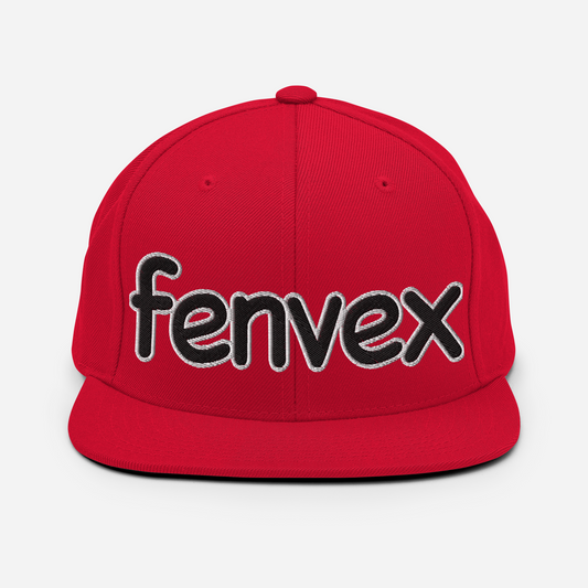 Snapback - Fenvex – Rouge Vif